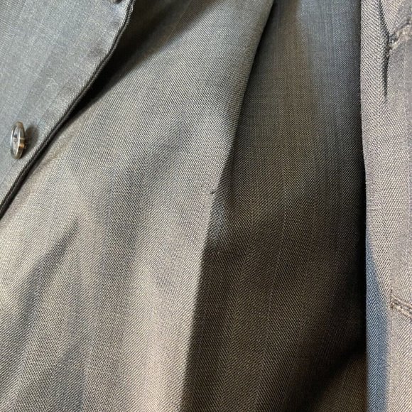 Pronto Uomo 2-Piece Suit Made in Italy 100% Wool Men's Brown Suite 44sPants 39 - Picture 5 of 16